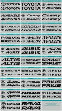 Наклейки TOYOTA RAV4 Corolla AVENSIS CAMRY 48 см