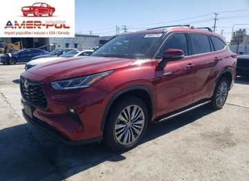Toyota Highlander III 2021 Toyota Highlander Hybrid Platinum 2021 2.5l 2.5 Hybryda 243KM