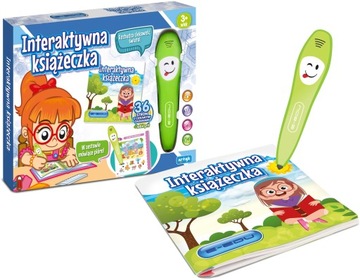 ГОВОРЯЩАЯ РУЧКА + ИНТЕРАКТИВНАЯ КНИГА Развивающая головоломка