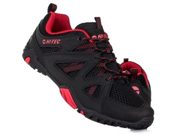 Buty męskie sportowe HI-TEC BLACK RED RANGO