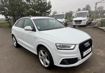 Audi Q3 I SUV 2.0 TDI 140KM 2013 Audi Q3 2.0 TDI 2013r S Line polskora xenon LED po oplatach 2.0