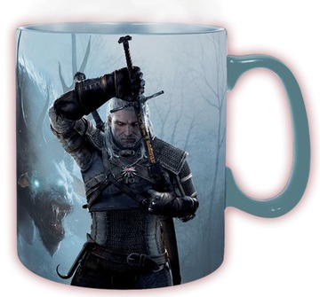 ТЕРМОАКТИВНАЯ КРУЖКА «ВЕДЬМЬЕР» ГЕРАЛЬТ И ЦИРИ «ВЕДЬМЬ» 460 МЛ МЕНЯЕТ ЦВЕТ