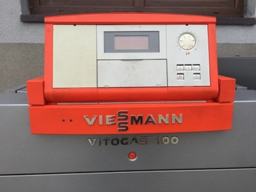 ГАЗОВАЯ ПЕЧЬ VIESSMANN VITOGAS 100 ПОЛНАЯ МОНТАЖ!