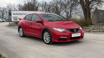 Honda Civic IX 2013 Honda Civic Rtay 1.6 d 120 KM Kamera Tyl Klimatronic Navigacja Zarej w PL, zdjęcie 12