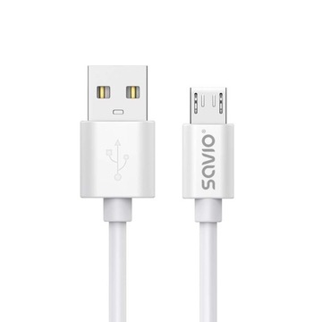 SAVIO Kabel USB- A - micro USB, 2A, 3m, CL-167