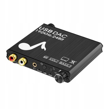 192 USB DAC Konwerter cyfrowo-analogowy