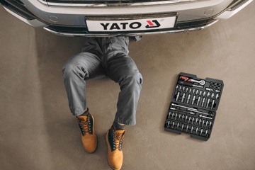 НАБОР ИНСТРУМЕНТОВ YATO ТОРЦЕВЫЕ КЛЮЧИ 1/4