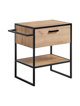 Szafka Łazienkowa W Loftowym Stylu 70 cm Szuflada