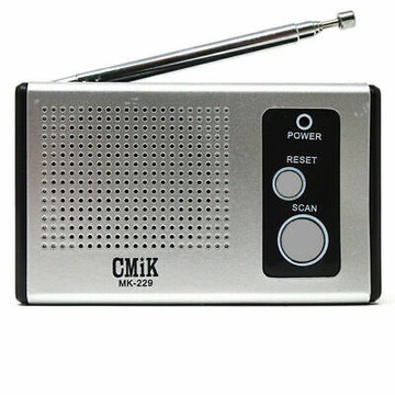 RADIO RADYJKO MINI PRZENOŚNE FM BATERIE SKANOWANIE
