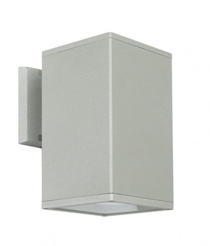 Lampa elewacyjna ADELA kinkiet dół IP54 SUMA srebrny 8002 AL