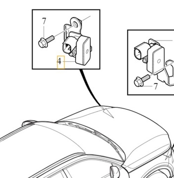 VOLVO S60 V60 S90 V90 XC60 II SENZOR AKTIVNÍ ZAVĚŠENÍ LEVÝ PŘEDNÍ OE