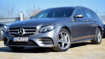 Mercedes Klasa E W213 Kombi Plug-in Facelifting 2.0 E300de 306KM 2020 Mercedes E300de 306ps 2xAMG Designo MATT Hak Keyles Blis Webasto DVD 12,3’’