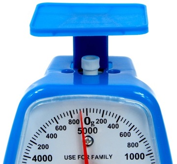 ВЕСЫ КУХОННЫЕ МЕХАНИЧЕСКИЕ С ПРОДУКЦИЕЙ MIX COLOR, 5 КГ