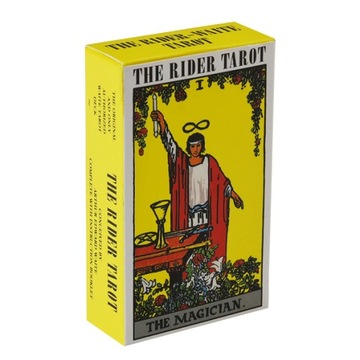 KARTY TAROTA THE RIDER TAROT 78 SZTUK WRÓŻBY Z KART ZESTAW KLASYCZNYCH KART