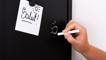 Магнитная доска 3 в 1, пробка, мел, сухое стирание COMBI 90х60 см