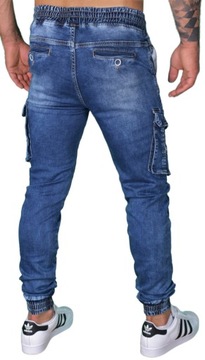 МУЖСКИЕ ДЖИНСОВЫЕ БРЮКИ-КАРГО