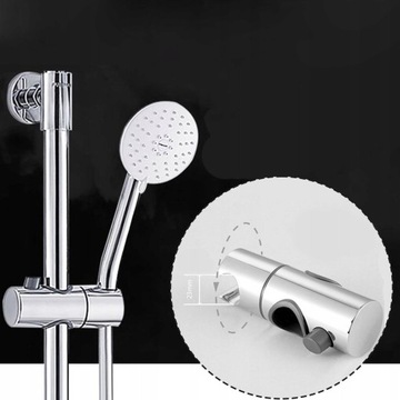 ДЕРЖАТЕЛЬ ДЛЯ ДУШЕВОЙ рейки M22, хром