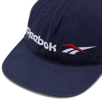 REEBOK CZAPKA Z DASZKIEM GRANATOWA LOGO 0Z0B1_B*