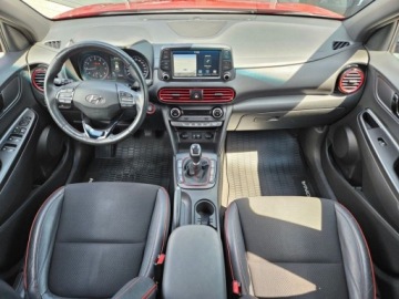 Hyundai Kona I Crossover 1.0 T-GDI 120KM 2017 Hyundai Kona Salon PL, bezwypadkowy, Pakiet Red Benzyna 120KM, zdjęcie 11