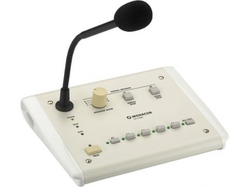 Monacor PA-1120RC Mikrofon pulpitowy PA, strefowy