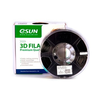 eSun ABS Filament czarny papierowa szpula 1.75mm 1kg