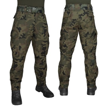 SPODNIE WOJSKOWE BOJÓWKI 124L MK2 DOMINATOR POLIGON KLASA MUNDUROWA WZ.93 S