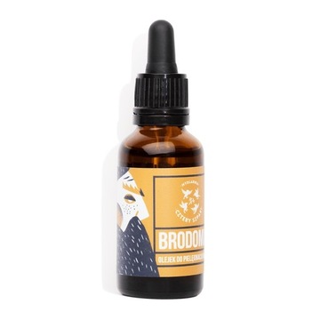 Mydlarnia Cztery Szpaki Brodomir olejek do brody i zarostu 30ml P1