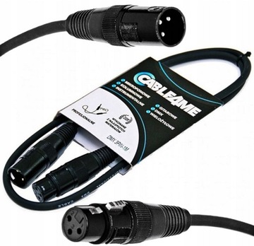 CABLE4ME DMX КАБЕЛЬ 3PIN 1м ДЛЯ ОСВЕЩЕНИЯ