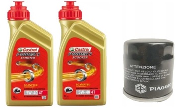 PIAGGIO APRILIA GILERA VESPA 125 filtr oleju ORYGINAŁ