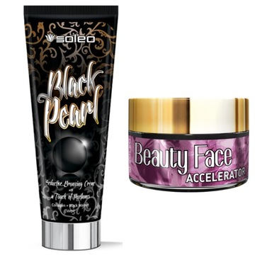 Soleo Black Pearl + баночка для лица Beauty