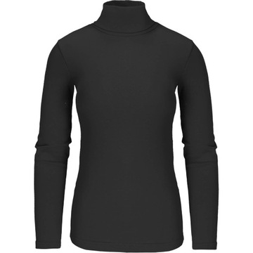 Golf Damski Cienki Elastyczny Sweter czarny L