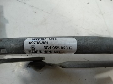 МЕХАНИЗМ ПЕРЕДНЕГО СТЕКЛООЧИСТИТЕЛЯ VW PASSAT B6 COMBI 3C1955023E ЕВРОПА