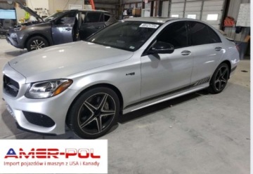 Mercedes Klasa C W205 2018 Mercedes-Benz Klasa C 2018 MERCEDES-BENZ C 43 4MATIC AMG 3.0 Benzyna 385KM