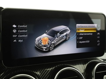 Mercedes Klasa C W205 Kombi Facelifting HYBRYDA 2.0 300 e 320KM 2021 Mercedes C 300 PHEV multibeam LED skóra/alcantara, zdjęcie 25