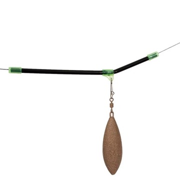 Rurka Antysplątaniowa wygięta z agrafką 20 cm 1 sztuka