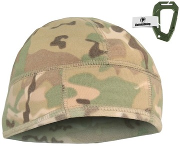 Czapka Zimowa Polar Termoaktywna Bundeswehr MULTICAM 59-62 +Gratis