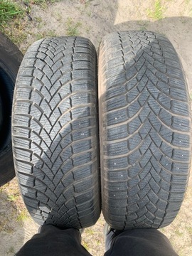 2x opony Bridgestone Blizzak LM005 215/65R16 98 H 2023 jak nowe 8mm