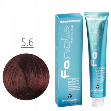 Fanola Crema Farba 100ml kolor 5.6