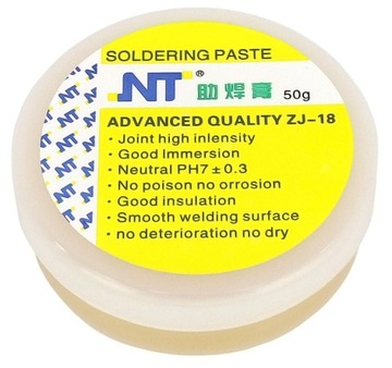 PASTA LUTOWNICZA TOPNIK FLUX SMD BGA NT ZJ-18 20g