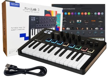 Arturia MiniLab 3 klawiatura sterująca + darmowy ABLETON ANALOG LAB