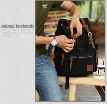 WROCŁAW Рюкзак Augur для ноутбука 14.1 винтаж хаки