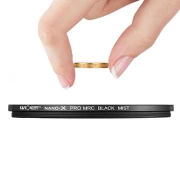 ФОТОФИЛЬТР K&F CONCEPT ДЛЯ КАМЕРЫ ДЛЯ ОБЪЕКТИВА 1/4 BLACK MIST 72MM