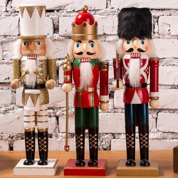 Деревянная фигурка Щелкунчик, стоячая фигурка, украшение, 89 см