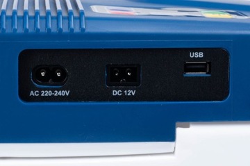 Przenośna lodówka turystyczna USB 29l z wyświetlaczem + wkład gratis