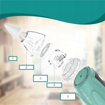 ЭЛЕКТРИЧЕСКИЙ НАЗАЛЬНЫЙ АСПИРАТОР LIFE BASIS ДЛЯ КОЛЛЕКЦИИ