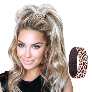 GUMKA do włosów PONY-O [LEOPARD] ORYGINAŁ PATENT