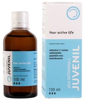 Juvenil Odporność Witamina C Nukleotydy 100ml