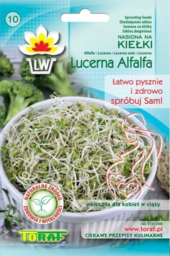LUCERNA NA KIEŁKI ALFALFA 20g. TORAF