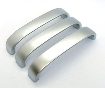 ПРЯМАЯ АЛЮМИНИЕВАЯ МЕБЕЛЬНАЯ РУЧКА, ШИРИНА 128 ММ