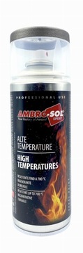 Lakier żaroodporny srebrny AMBROSOL 400ml S